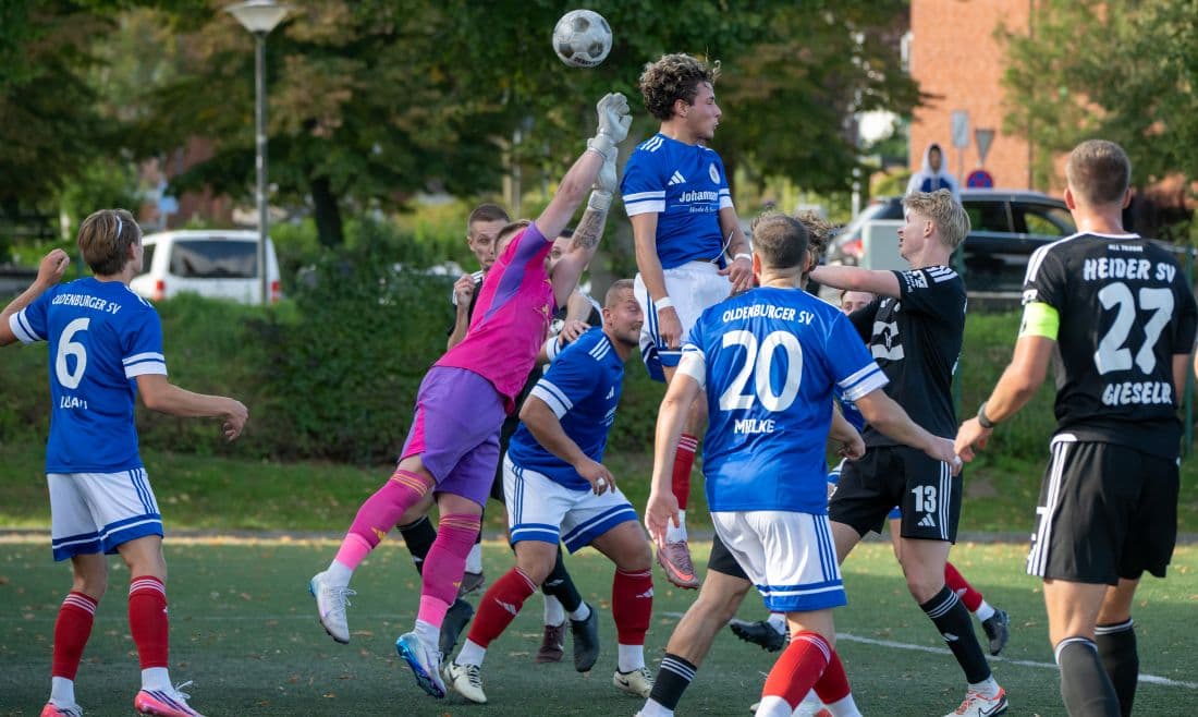 Furioser Oldenburger SV zeigt Heider SV beim 4:0-Erfolg die Grenzen auf