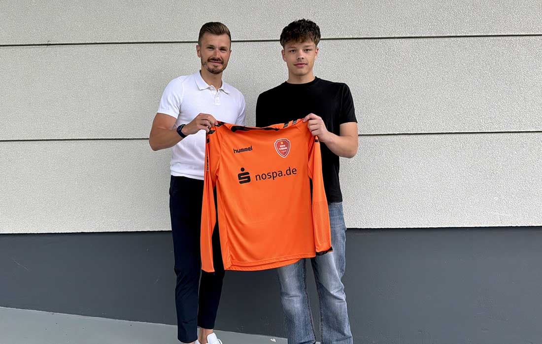 Flensburger Junge für die Regionalliga: SC Weiche 08 holt sich Torwart Bjarne Schneider