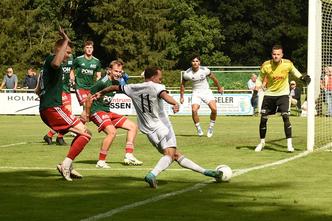 Hohenwestedt mit bitterem 1:2 zuhause gegen Phönix II – Schnoor nach Verletzung raus