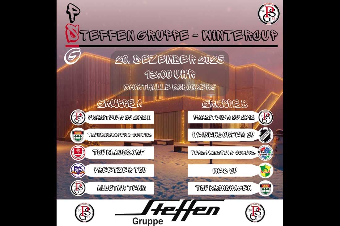 Steffen-Gruppe-Wintercup in Schönberg