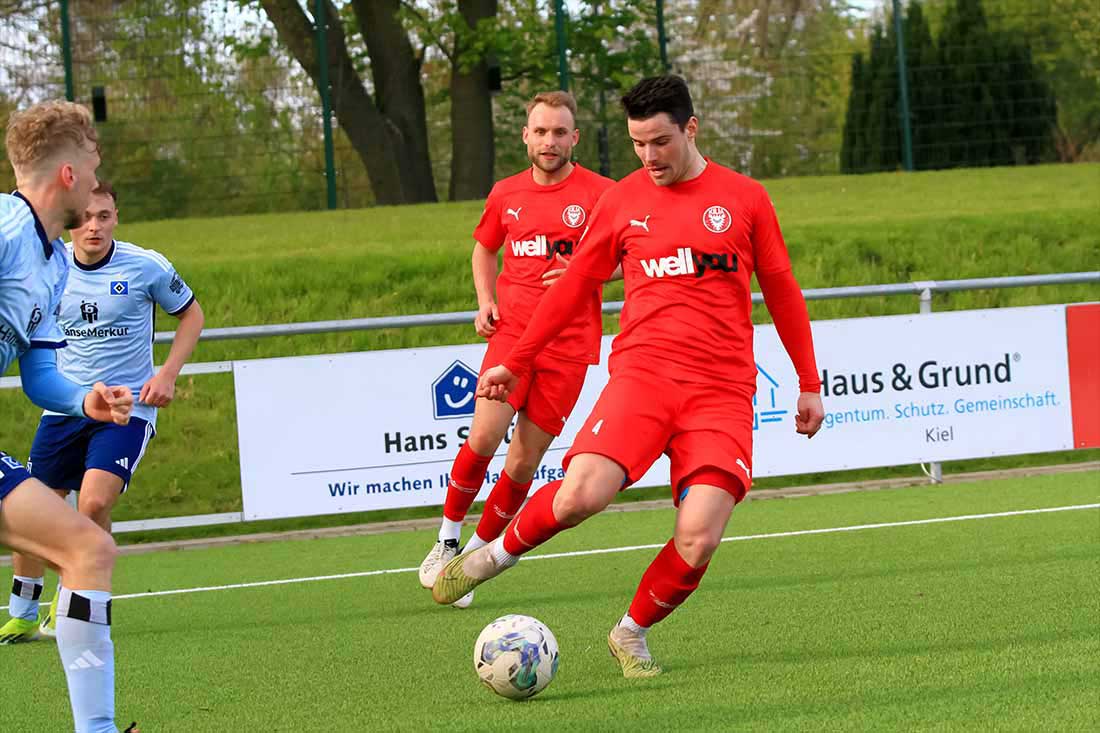 Kilia 1:1 gegen HSV II – Malte Petersen machte Nicola Soranno froh