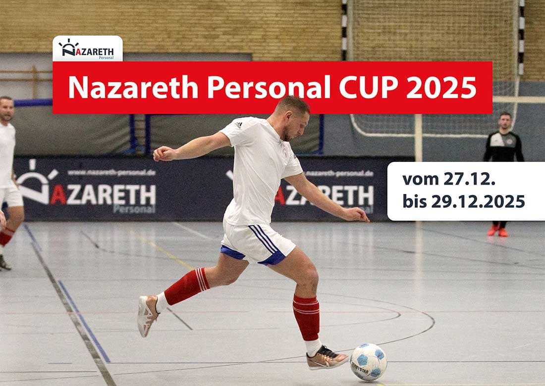 NAZARETH Personal-Cup 2025: Heikendorfer Hallenfußball-Spektakel geht in Runde zwei