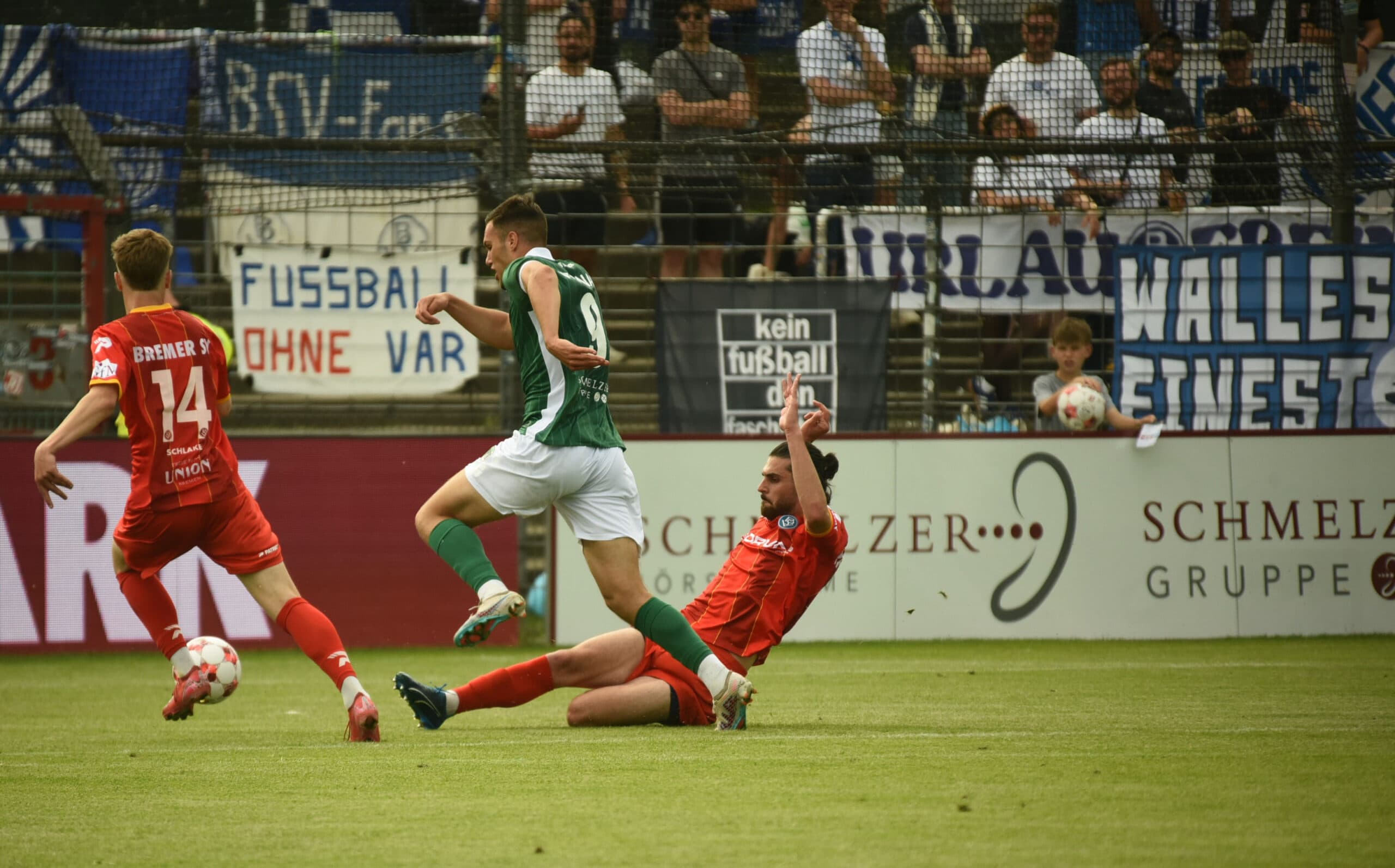 VfB Lübeck beweist Moral: Nach 0:2-Rückstand zum verdienten 2:2 gegen Emden