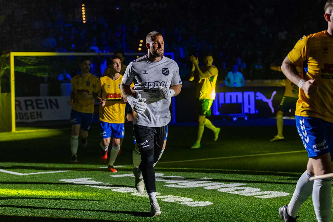 Todesfelde-Keeper Landvoigt heute in der Baller League aktiv