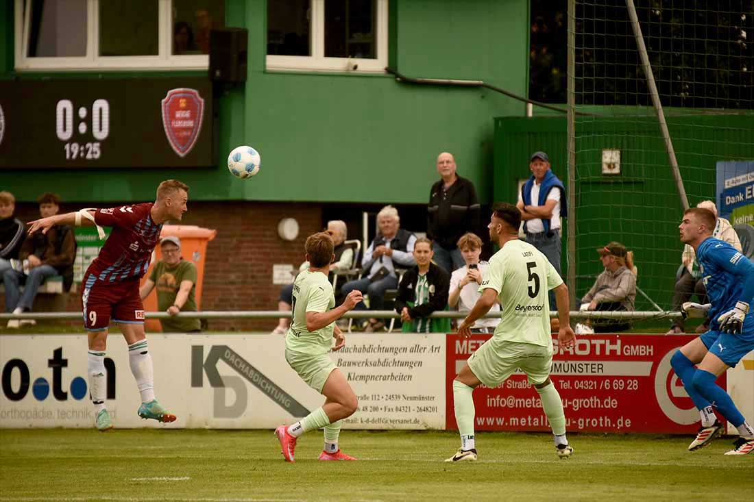 PSV gegen Regionalligist SC Weiche beim 0:5 chancenlos