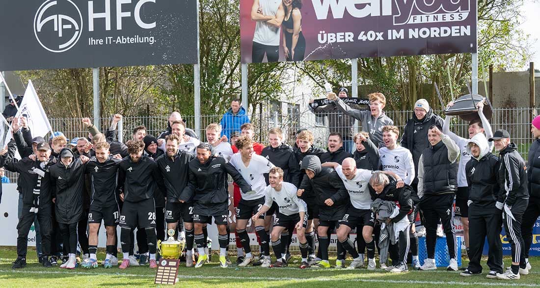 Heider SV holt Kreispokal – 4:1 im Finale gegen die SG Geest
