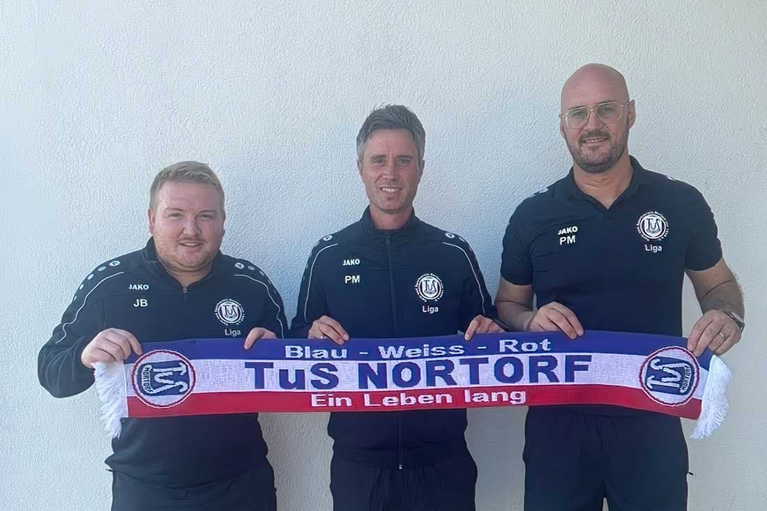 TuS Nortorf mit Doppelspitze: Benno Szodruch kommt als gleichberechtigter Chefcoach