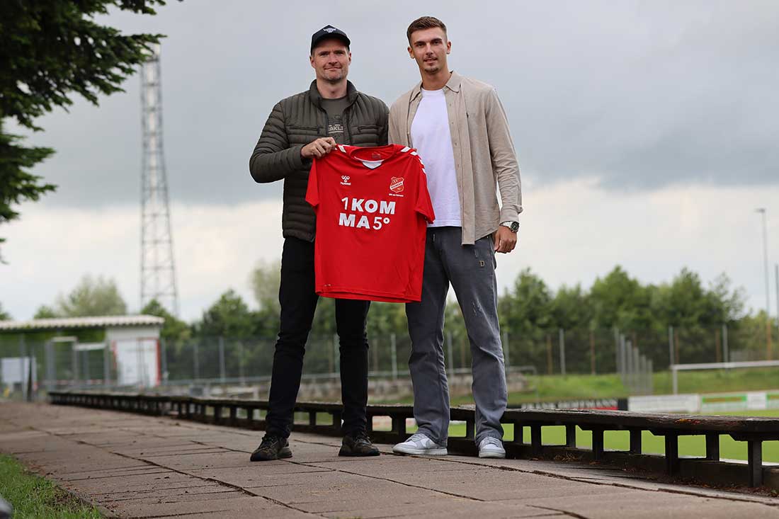 Innenverteidiger aus der Regionalliga West: SV Eichede verpflichtet Albin Nishori