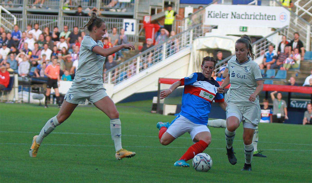 Im SH-Derby gegen HU gelingt Holstein Women 1. Sieg durch Sandra Krohn