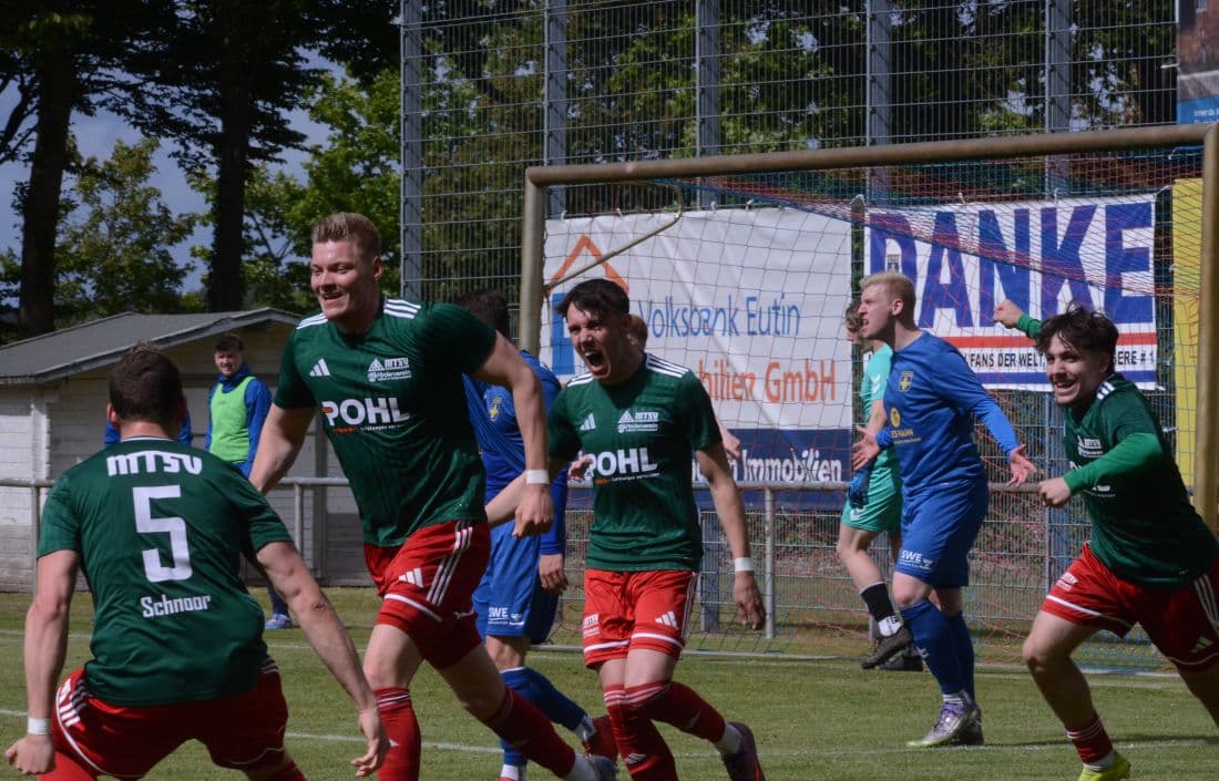 MTSV Hohenwestedt nach 3:0 bei Eutin 08 gerettet
