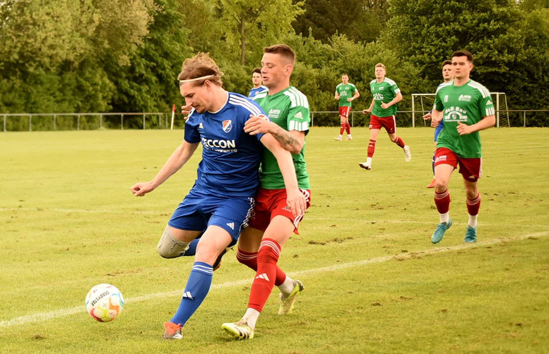 MTSV tütet Klassenerhalt mit 2:1 bei Eidertal-Molfsee ein – Knaak trifft doppelt