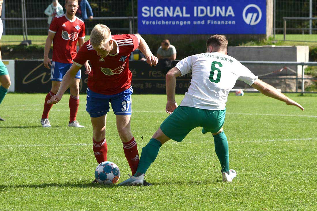 1:0 – Torben Behrens‘ Tor entscheidet intensives Spiel zugunsten des TSV Lägerdorf