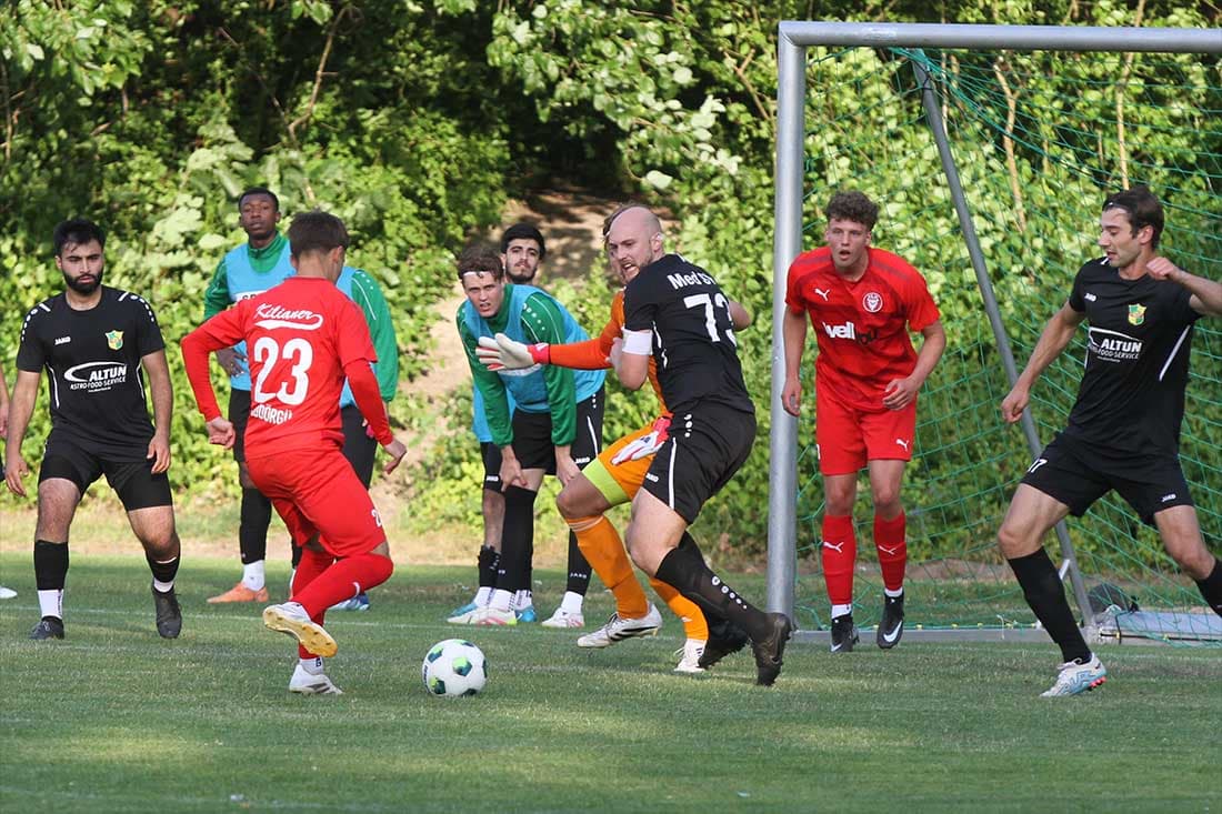MED SV ein guter Gegner bei Kilias 4:0 im Kreispokal