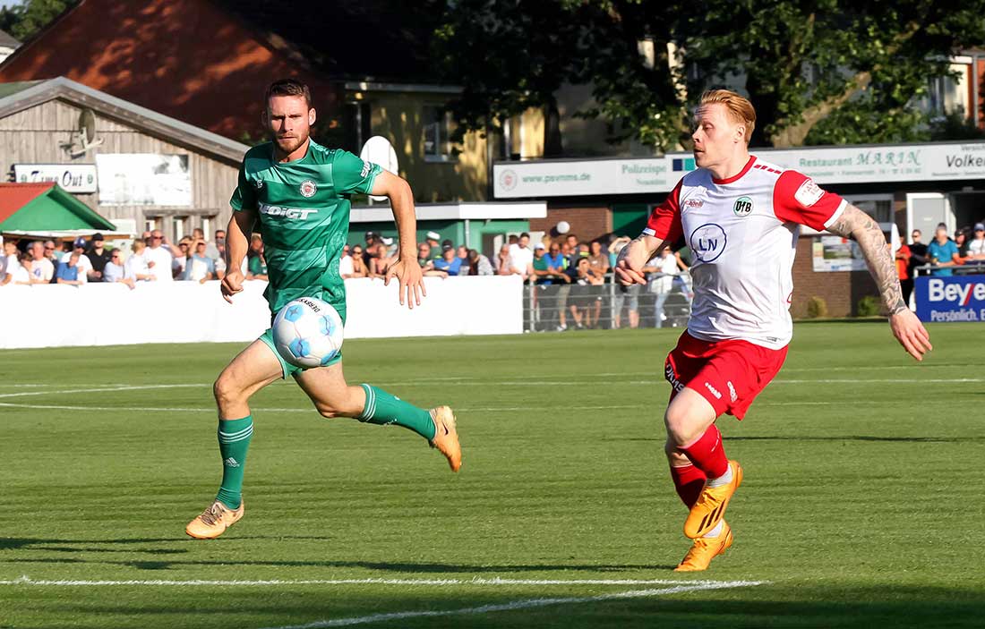 VfB Lübeck verschenkt zwei Punkte im Holstein-Stadion