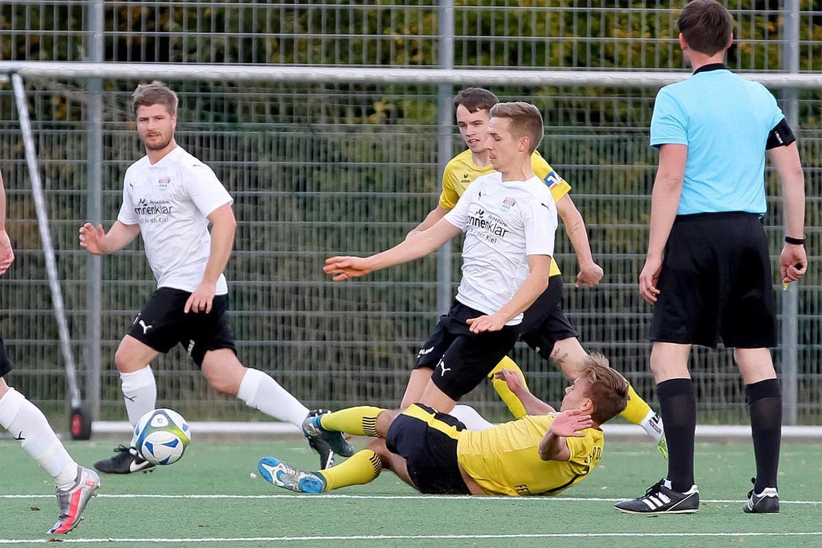 Liridon Imeris Achse Henke/Bahr/Wirth/Müller stabilisiert TSV Kronshagen