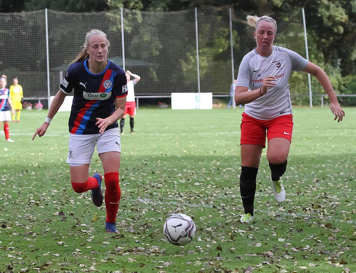 Trotz Führung von Jasmin Grosnick Holstein Women ohne (E)sprit beim 1:1