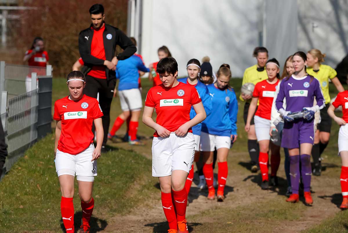 Corona-Fall bei CZ Jena – U17 der Holstein Women spielfrei