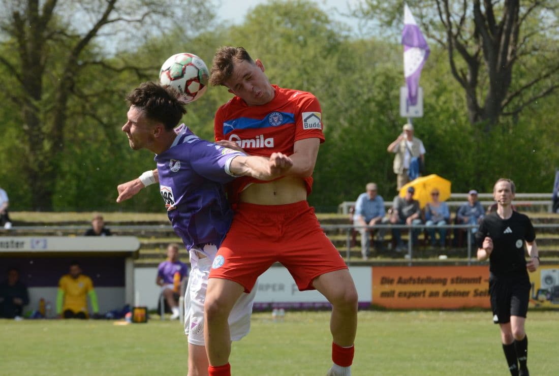0:6 gegen Holstein Kiel II: Harte Lektion für den VfR Neumünster