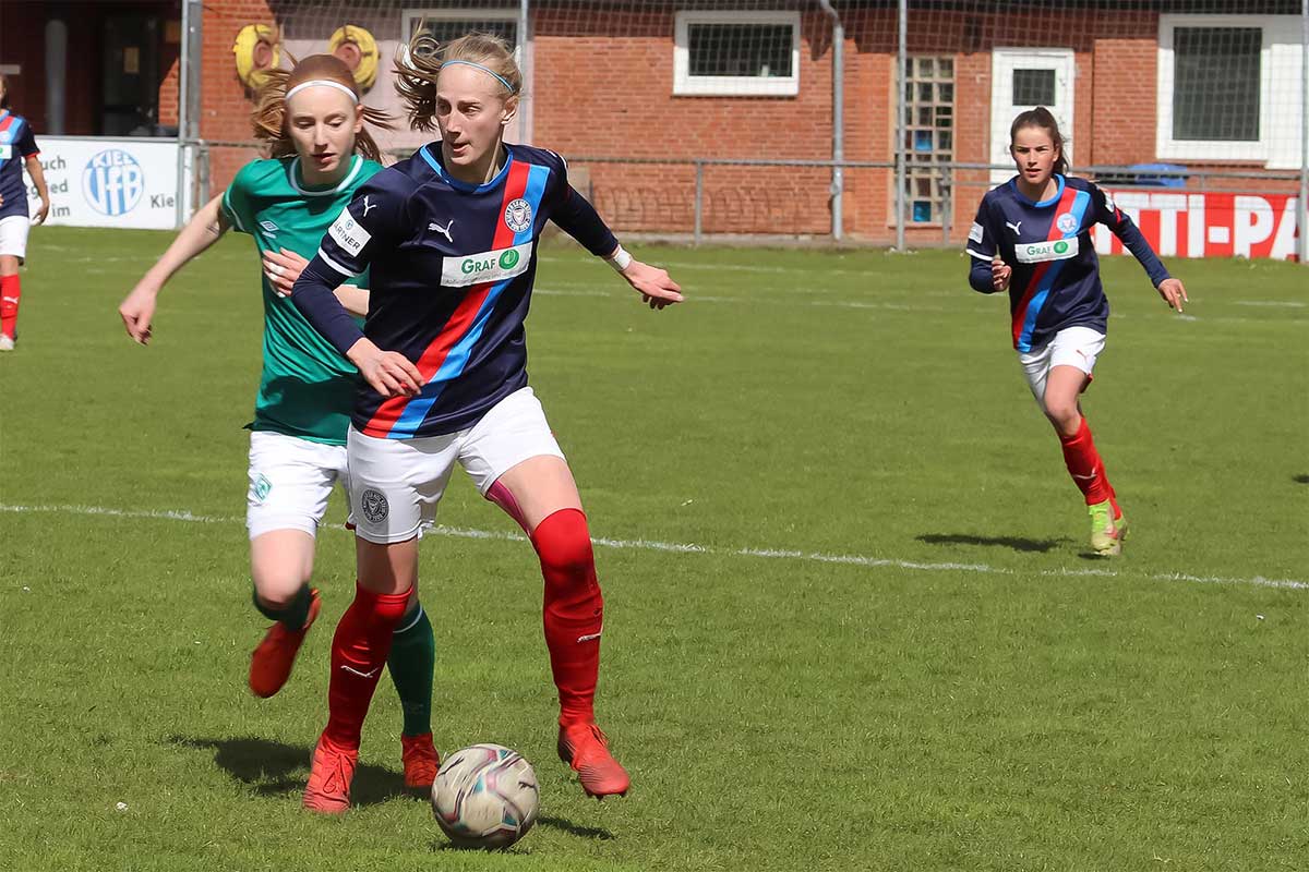 Holstein Women mit 3:1 gegen Werder II klar auf Kurs Vizemeisterschaft