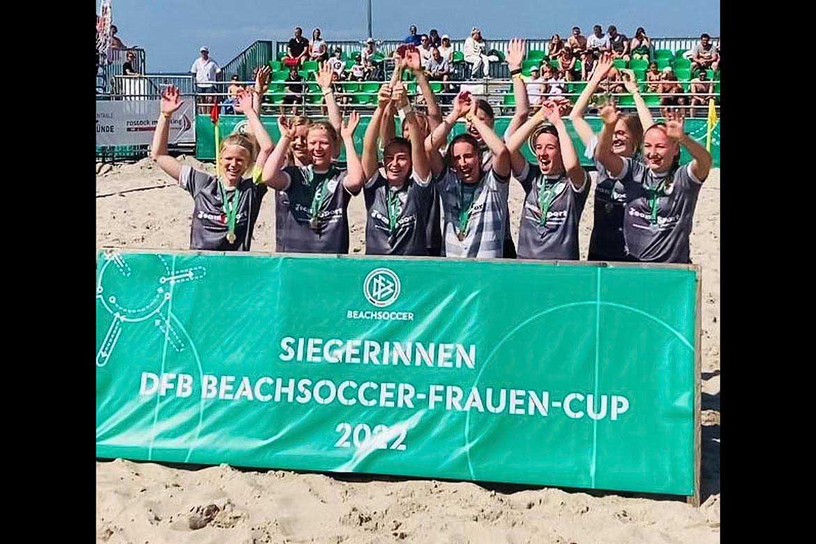 Frauen von Kieler MTV benötigen Unterstützung für Beachsoccer-EM