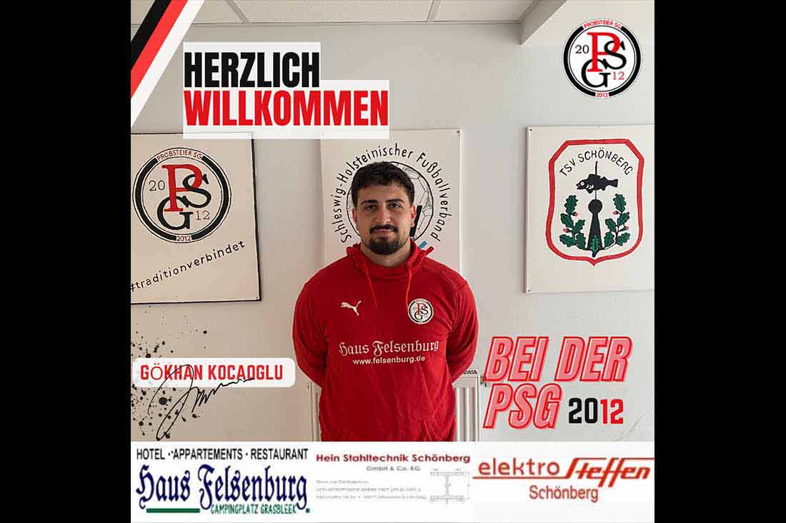 Gökhan Kocaoglu wechselt vom Preetzer TSV zur Probsteier SG 2012