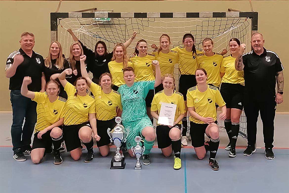 Fortuna Bösdorf verteidigt seinen Titel und wird zum 6. Mal Kreishallenmeister