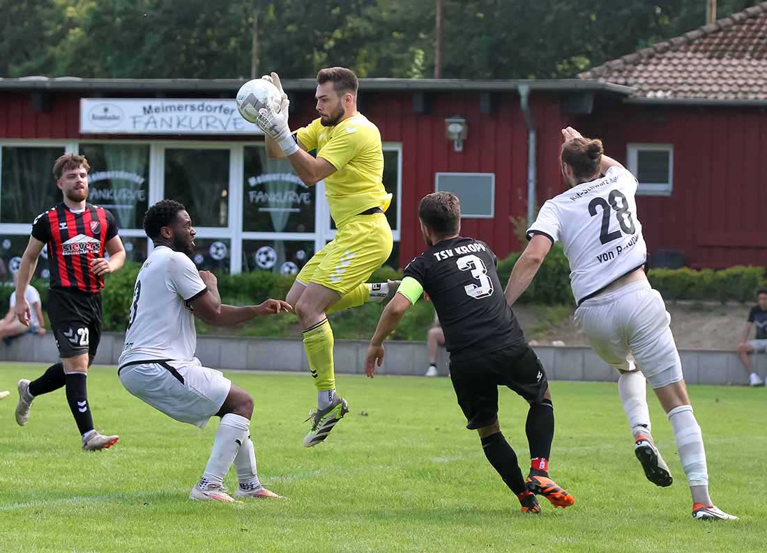 Nach 3:0 wird es eng für Kropp gegen IF Stjernen Flensborg