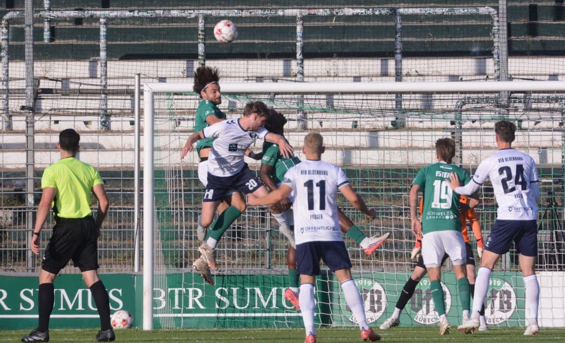 VfB Lübeck trotzt dem Tabellenführer und überzeugt mit starker Leistung