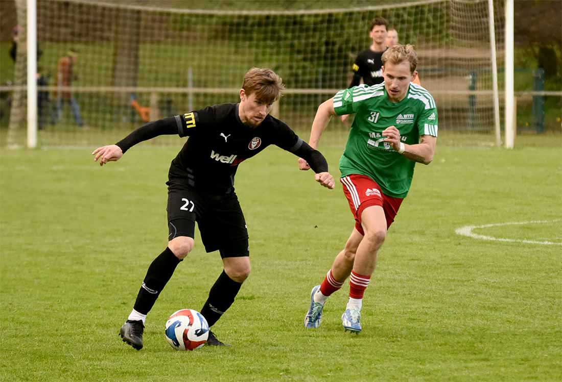100. Kilia-Tor durch Yannik Jakubowski – Kilia nach 5:1 in Hohenwestedt fast Meister