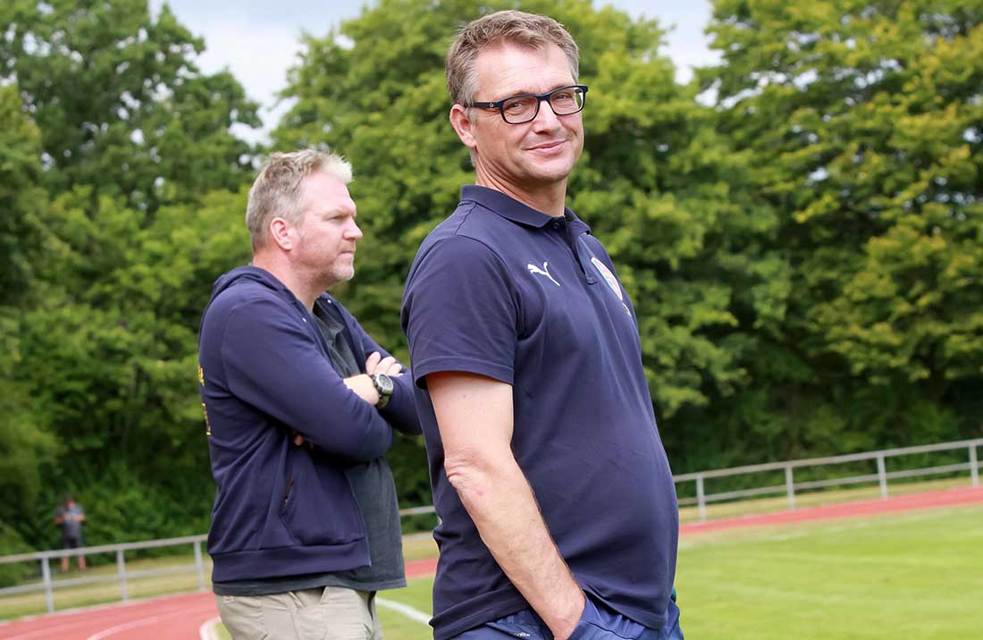 Saxonia großzügig – Lars Mischak trifft zum 2:1 für Dänischenhagen