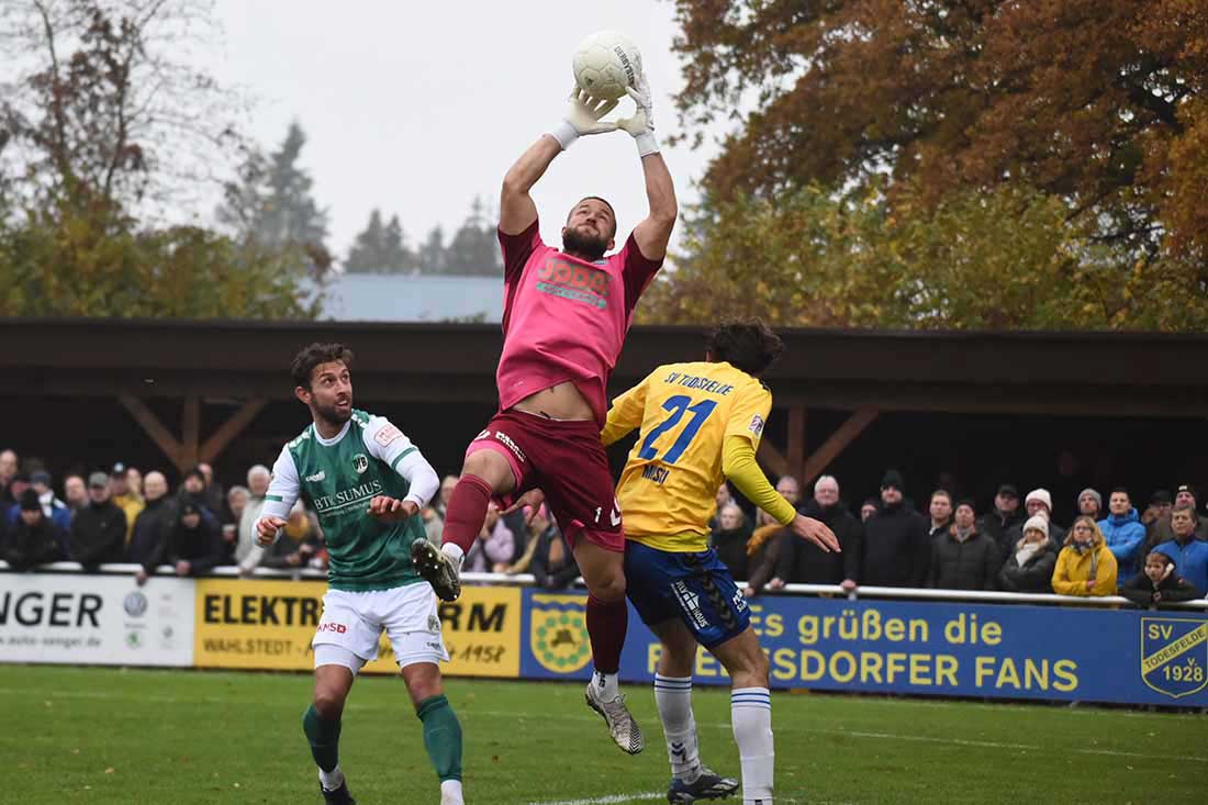 Tofe trotzt dem VfB Lübeck einen Punkt ab – Stehnck und Drinkuth sehen Rot