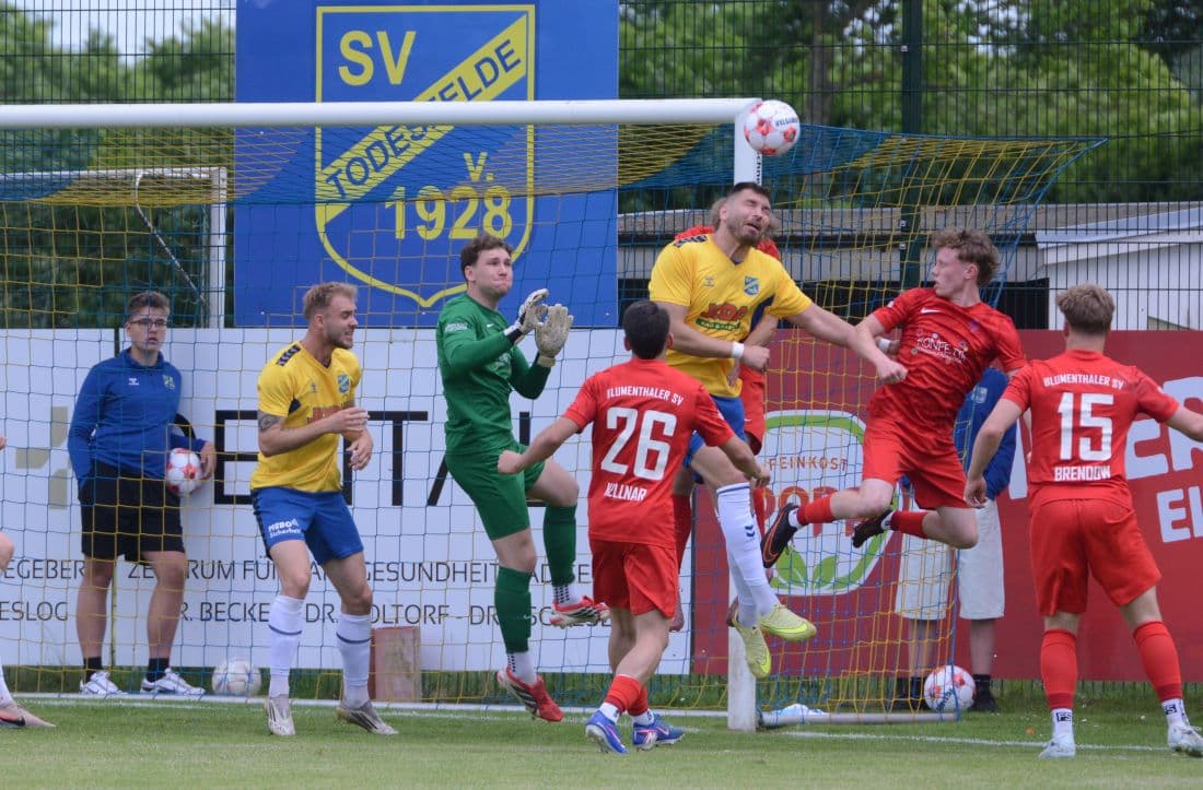 SV Todesfelde startet erfolgreich in die Aufstiegsrunde
