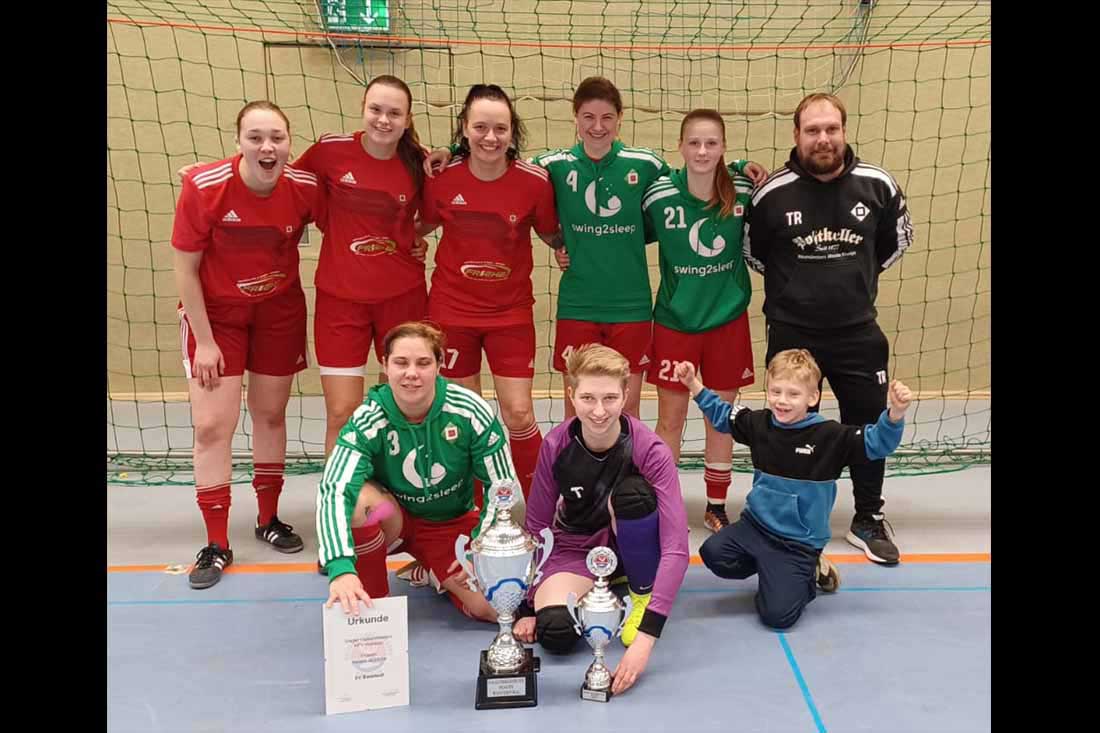 Frauen des SV Boostedt gewinnen Hallen-Masters im KFV Holstein