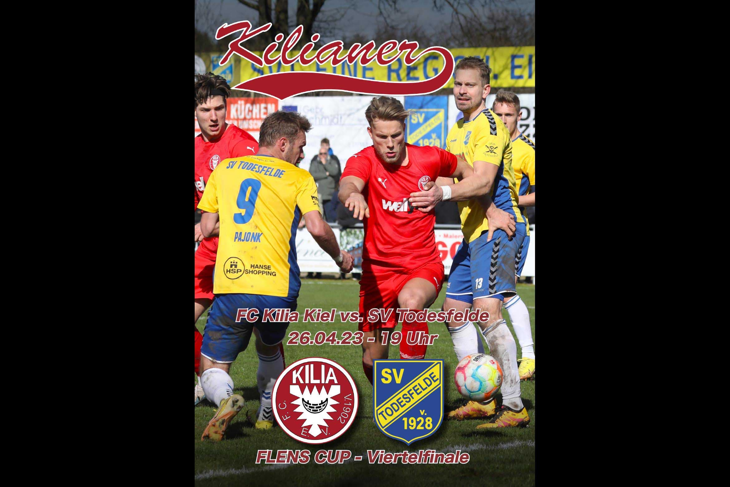 Kilia Kiel trifft auf den SV Todesfelde im „Super-Cup“