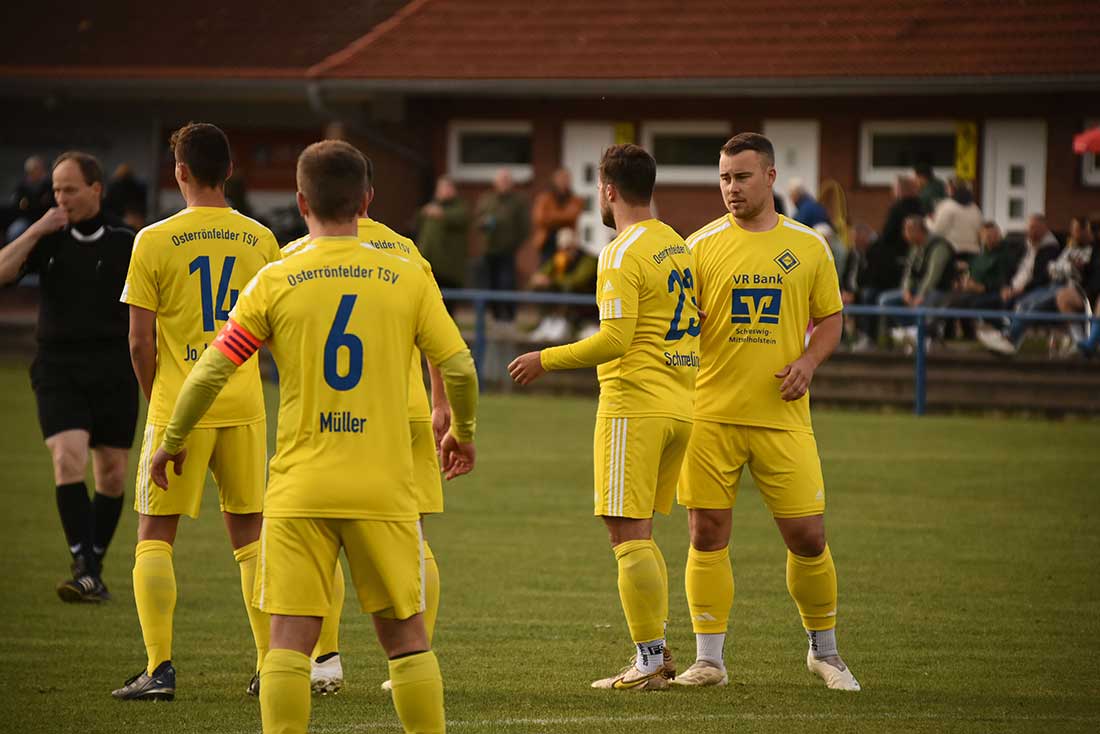 Osterrönfelder TSV scheitert vom Punkt an SG Felde/Bredenbek