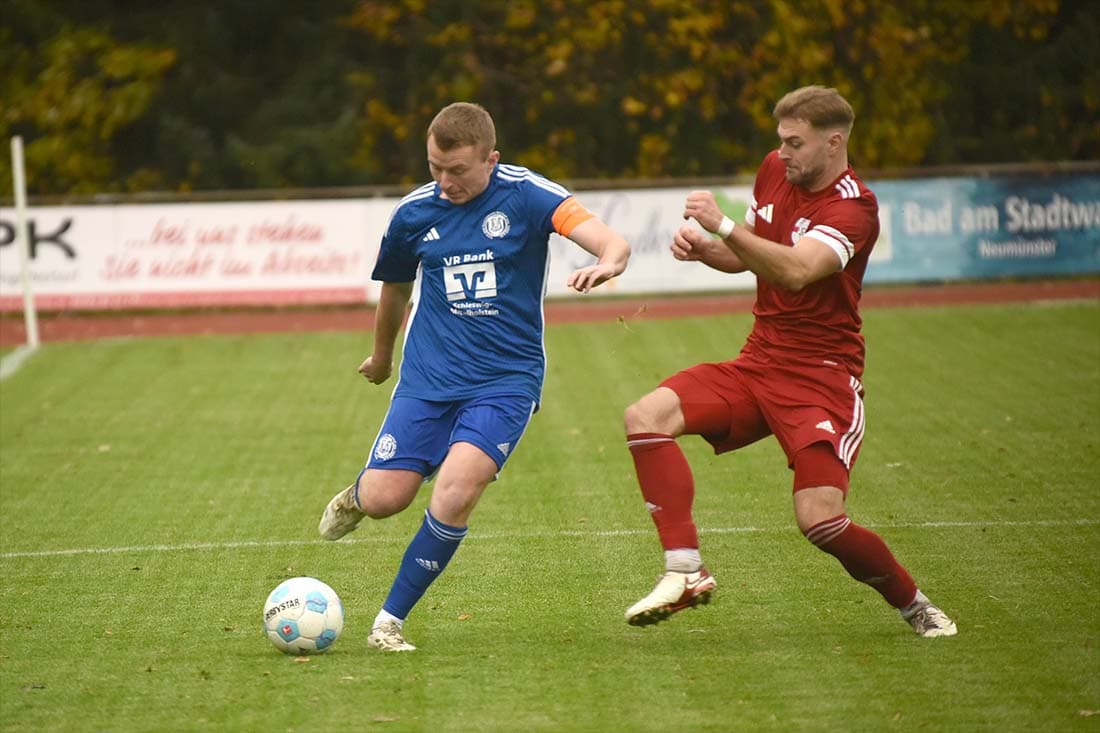 Finn Kruse rettet Wasbek Punkt in Nortorf in der Nachspielzeit
