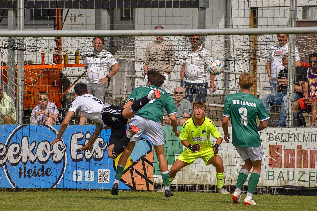 Heider SV nicht zu stoppen – 7:0 gegen überforderten VfB II