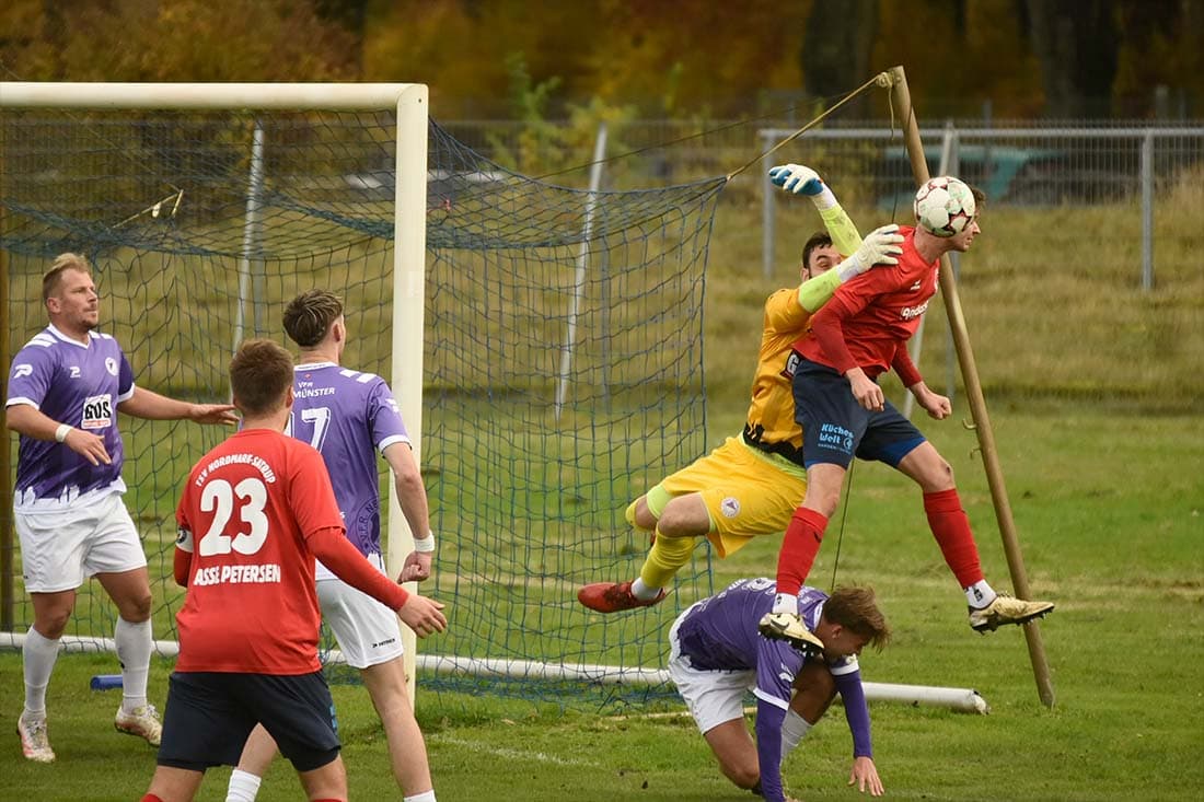 Rasensport Neumünster ringt Nordmark Satrup mit 3:1 nieder