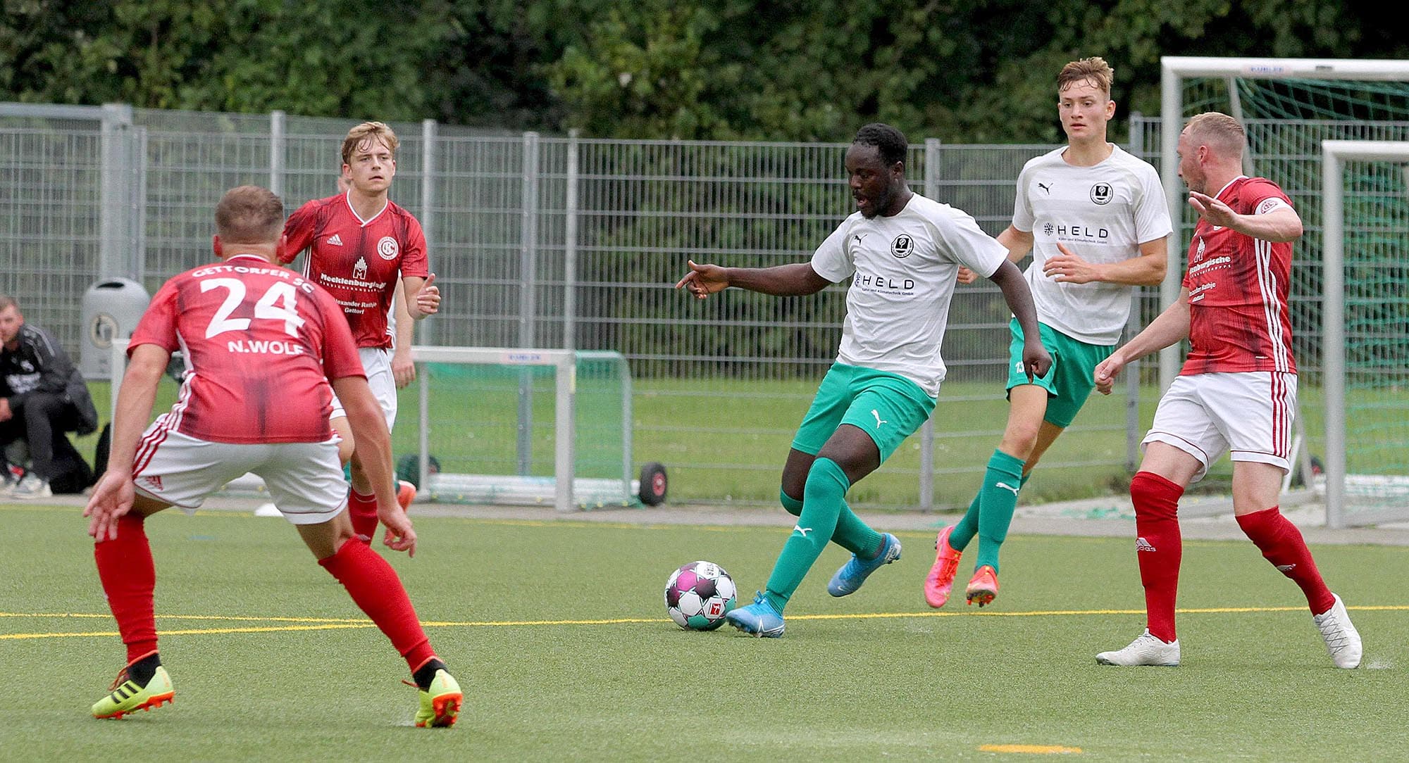 Dennis Trociewicz Vater des Erfolges beim TSV Klausdorf