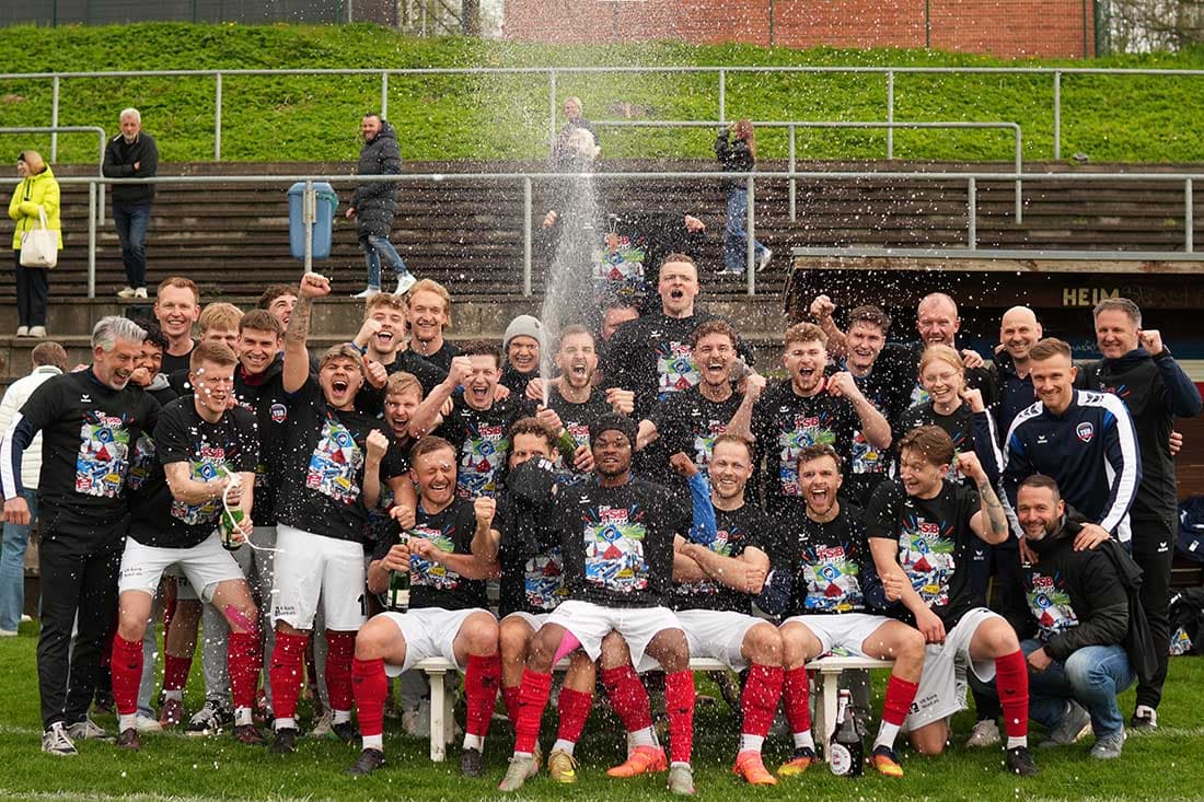 TSB Flensburg ist Landesliga-Meister: Last-Minute-Tor lässt TSB jubeln