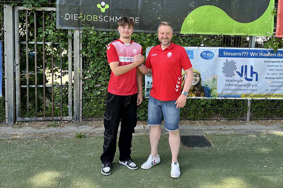 Der FC Dornbreite Lübeck verpflichtet Verteidiger Fynn Auschra