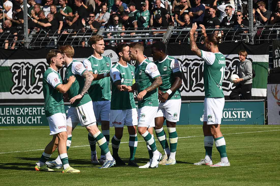 Treffer in der Nachspielzeit! VfB Lübeck erkämpft sich verdienten Punkt gegen den TSV Havelse