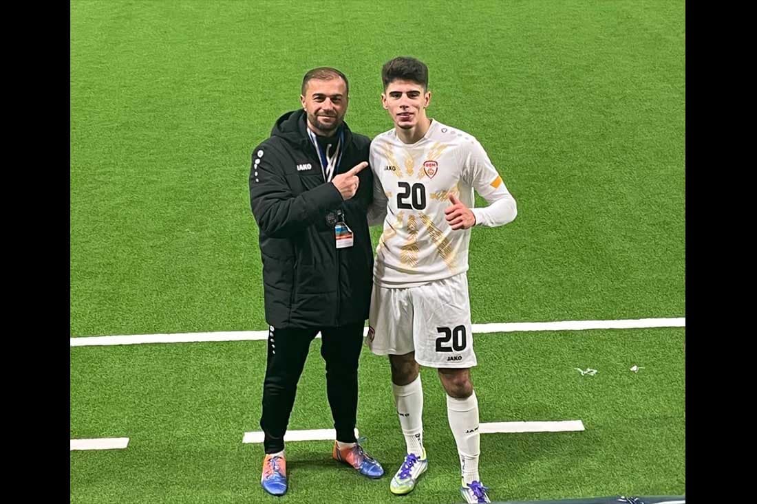 Ilir Serifi für Nordmazedonien im Einsatz
