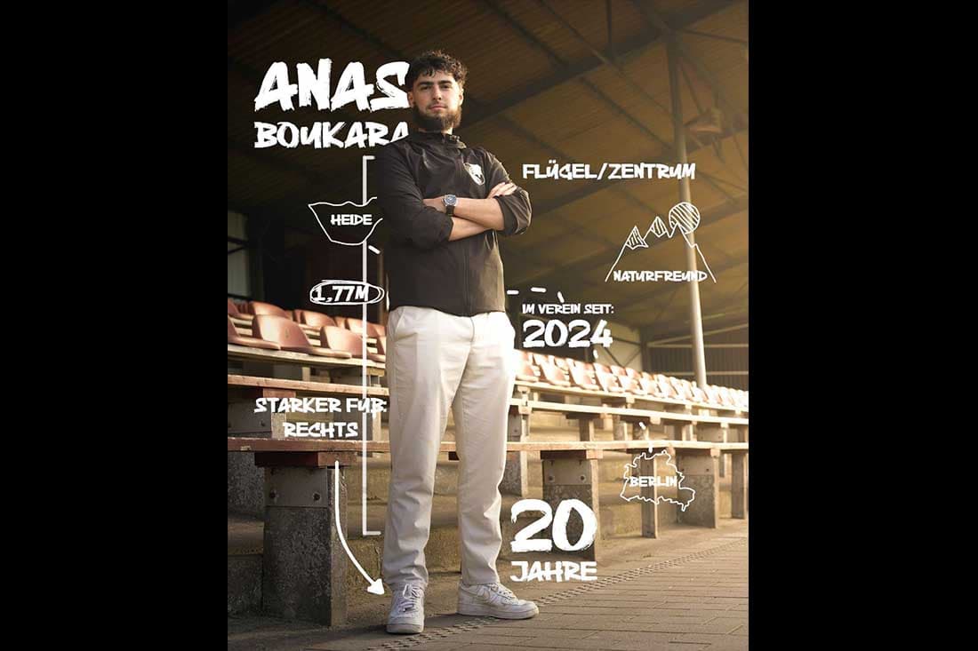 Boukara verstärkt Heider Oberligakader