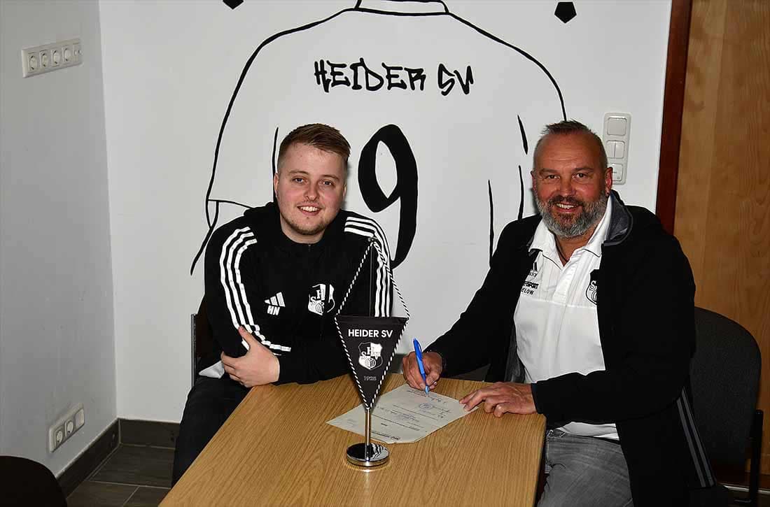 Heider SV Liga GmbH stellt Doppelspitze Meyenburg/Nissen vor