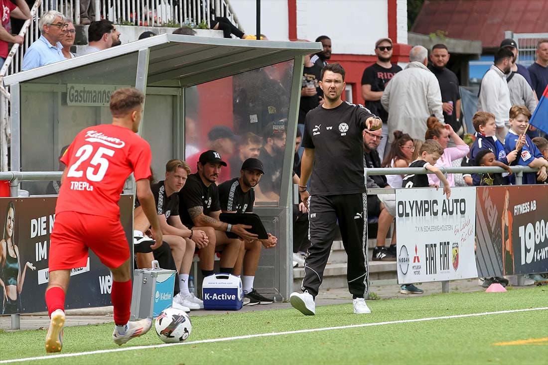 Abschied nach zwei Jahren: Willi Weiße verlässt Holstein Kiel II