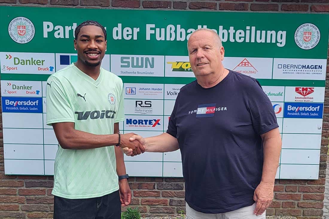 Denzel Imasün verstärkt Defensive des PSV Neumünster
