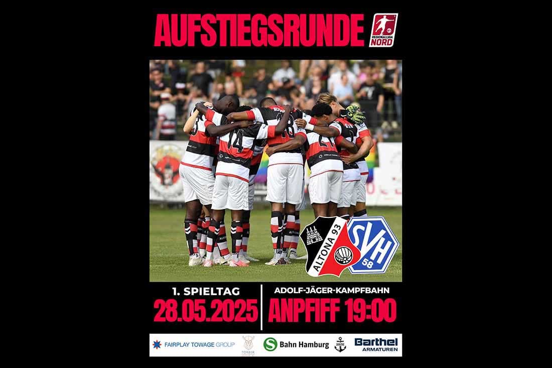 Heider SV hofft gegen Altona 93 auf viele Zuschauer