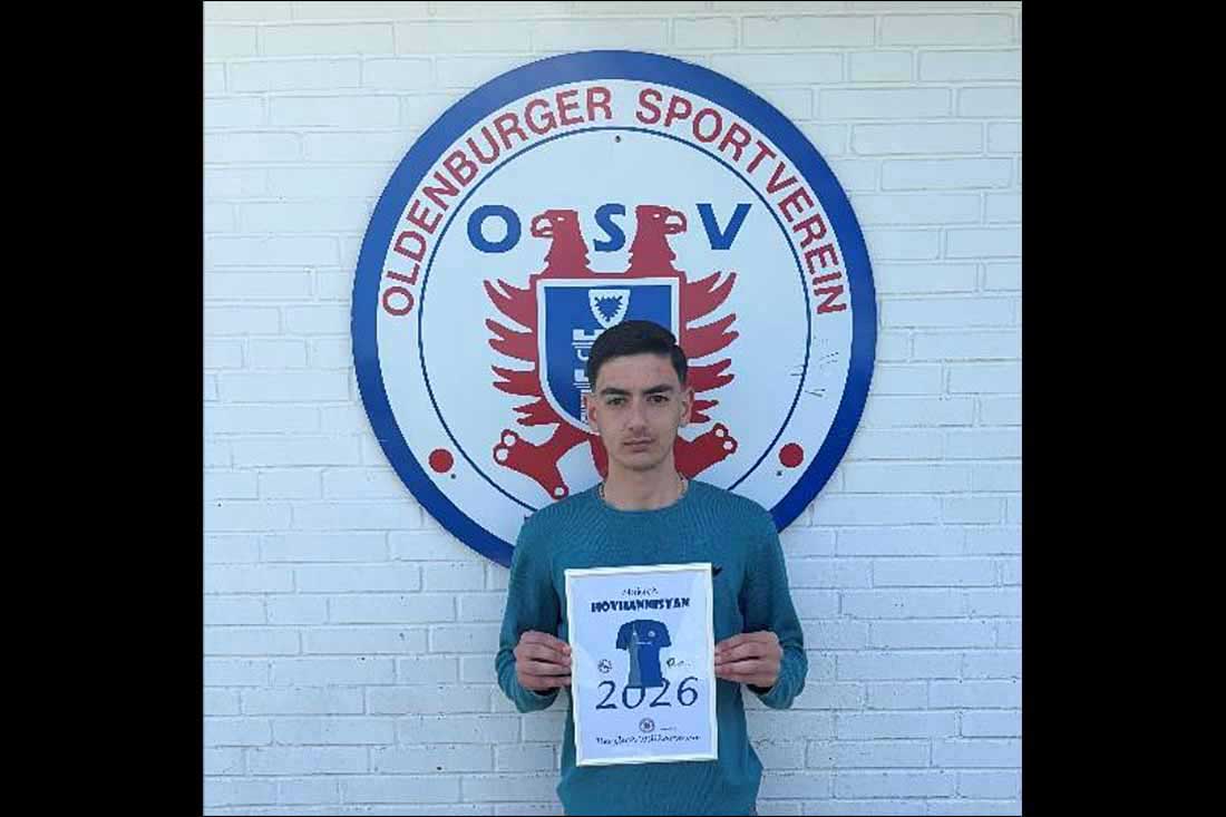 Oldenburger SV verpflichtet Nachwuchstalent Makich Hovhannisyan