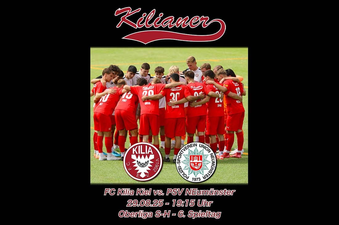 Kilia Kiel unter Zugzwang gegen den PSV Neumünster!?